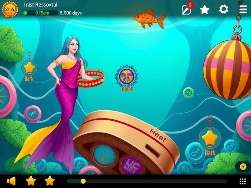 Mermaid Mystery Tour underwater gameplay scene